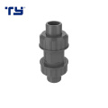 pvc non return valve plastic true union check valve